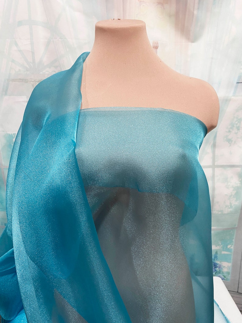 Crystal Organza / Organdy 100 Polyester Sheer Fabric 115/116 Etsy