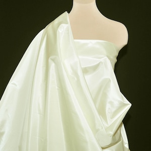 Bridal Taffeta 58" wide.. 100% polyester..fabric...choice of color.. wedding...formal..lining..crafts..home decor image 2