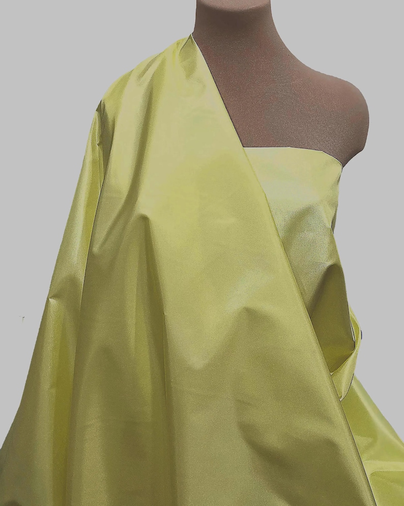 Bridal Taffeta 58" wide.. 100% polyester..fabric...choice of color.. wedding...formal..lining..crafts..home decor image 12