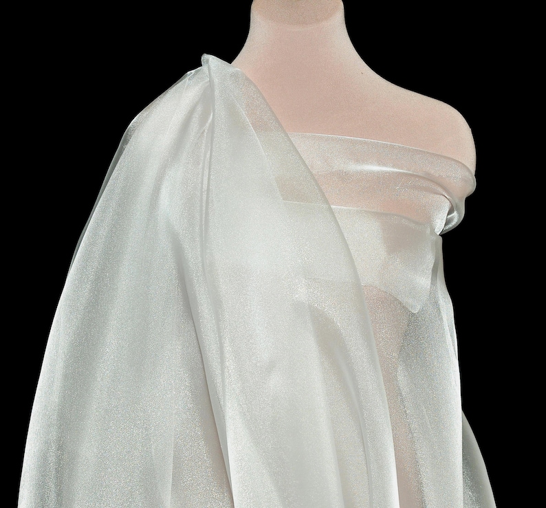Crystal Organza / Organdy 100 Polyester Sheer Fabric 115/116 Etsy