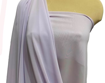 Hi-Multi Chiffon fabric  Lilac 1170    60" wide sold by the yard.. formal..pageant...bridesmaids gowns..decor..curtains