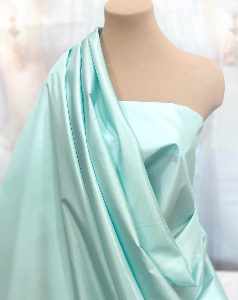 Bridal Taffeta 58" wide.. 100% polyester..fabric...choice of color.. wedding...formal..lining..crafts..home decor image 13