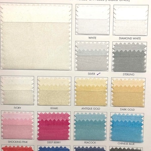 Crystal Organza /Organdy 100% polyester sheer fabric, 115/116 inches wide./  choice of color by the yard  formal wear, skirts, holiday