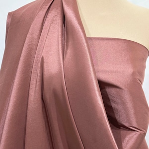 Stretch Taffeta MAUVE LIGHT  180. ,  58&quot; sold by the yard wedding, western shirts, formal , pageant (REDUCED)