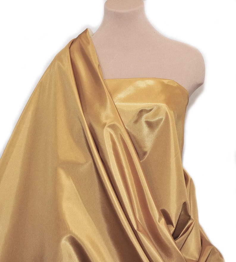 Bridal Taffeta 58" wide.. 100% polyester..fabric...choice of color.. wedding...formal..lining..crafts..home decor image 7