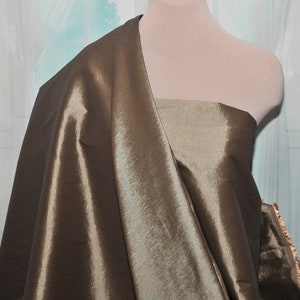Stretch Taffeta fabric Gold 322 / western wear, suits, dresses, formal , pageant, pants, crafts home decor 58&quot; wide