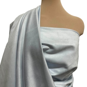 Faux Suede Fabric Baby blue  ,100 % polyester Double faced, soft, pliable, clothing, crafts, accessories, hats, belts, vest (CLOSE OUT)