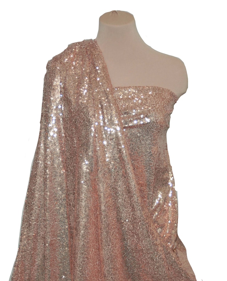LYCRA SPANDEX LAVENDER SEQUINS STRETCH BTY DANCE GYMNASTICS THEATER FORMAL