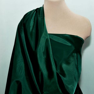 Poly Lining fabric 58 inches wide EVERGREEN  used for lining  jackets, skirts, dresses. vests, soft, light weight