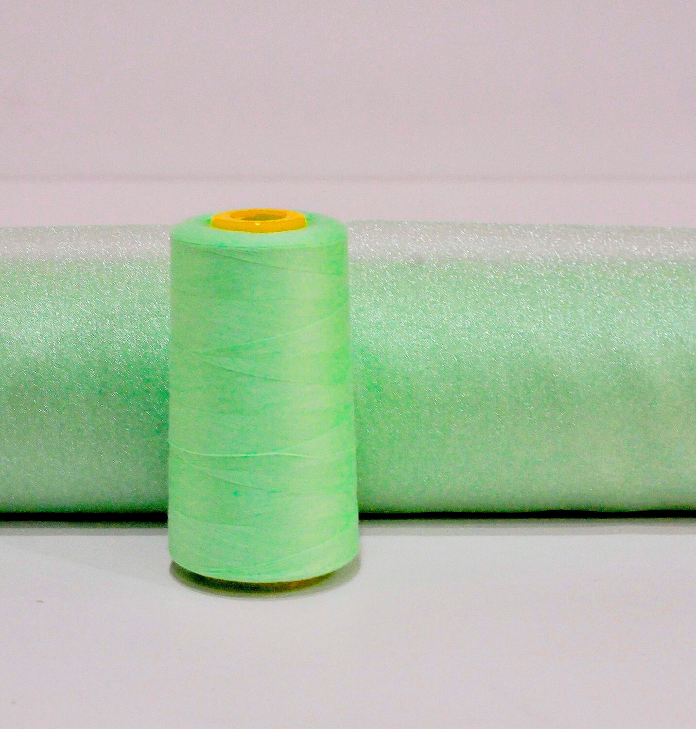 Sewing Thread 1 cone 5000 yards.. 100 spun polyester.. Mint Etsy