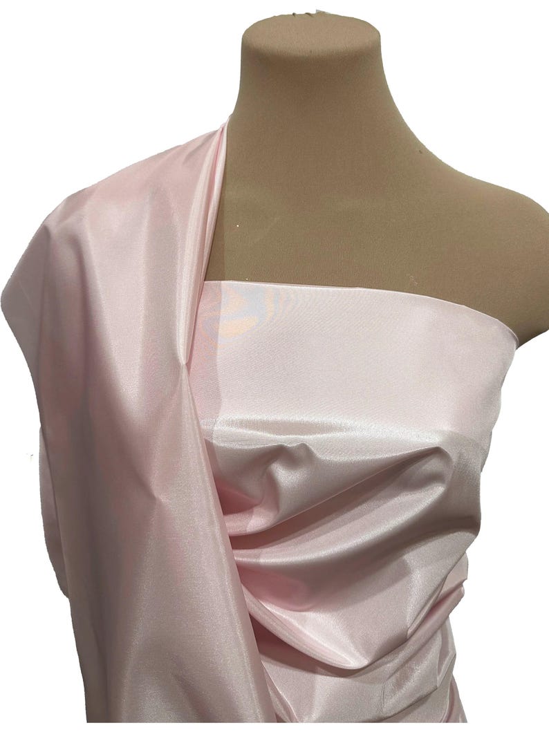 Bridal Taffeta 58" wide.. 100% polyester..fabric...choice of color.. wedding...formal..lining..crafts..home decor image 8