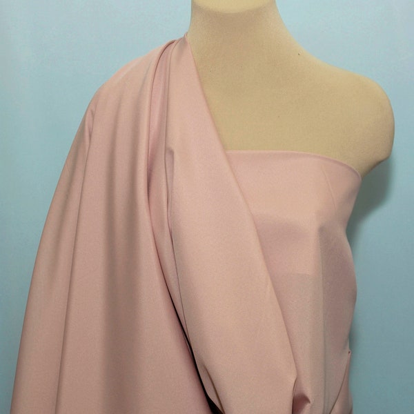 Pongee Polyester Lining Fabric Dusty Rose  .. 60" ... used for lining garments, home decor, crafts, costumes