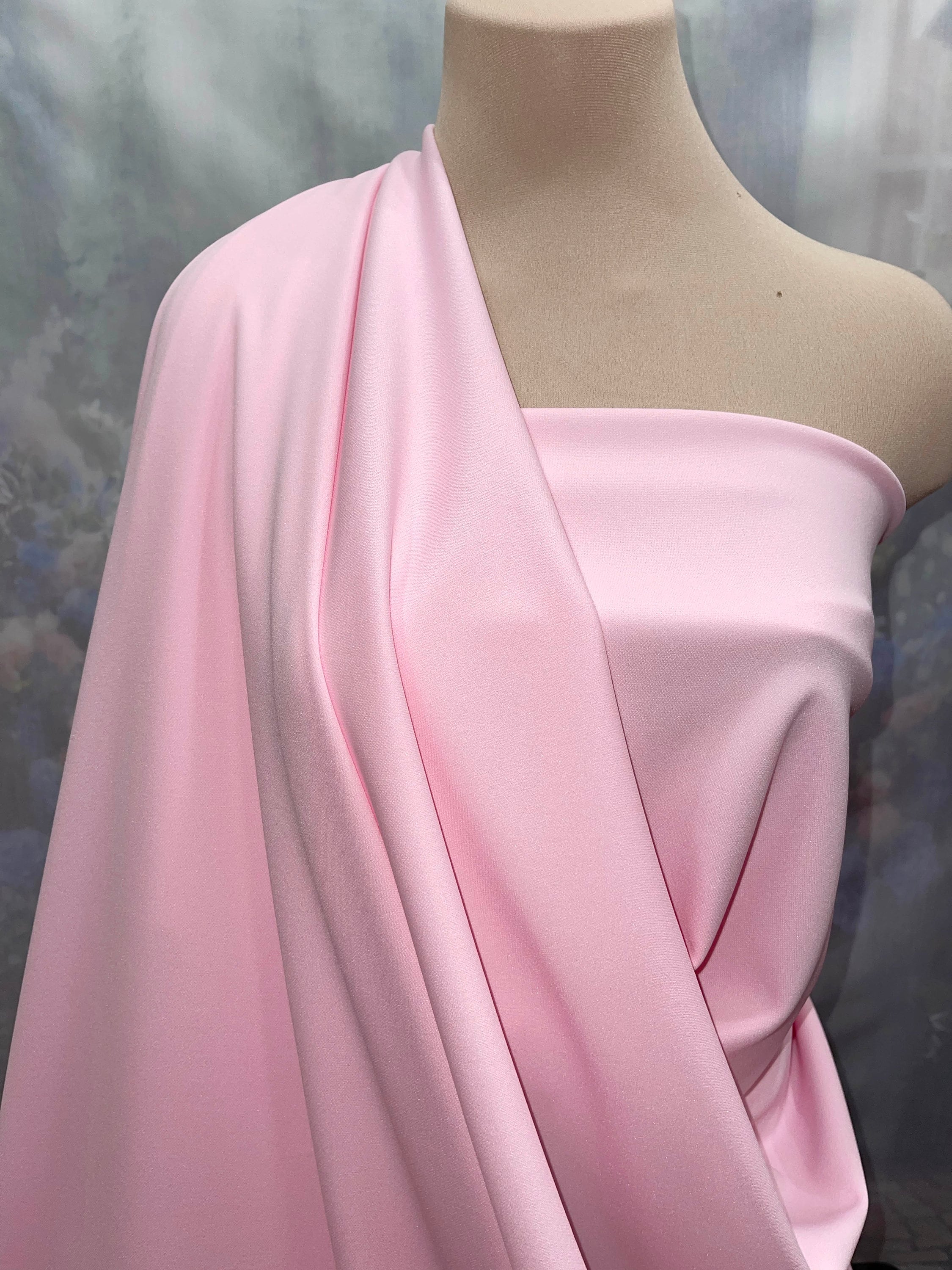  Stretch L'Amour Satin Blush Pink, Fabric by the Yard : Arts,  Crafts & Sewing