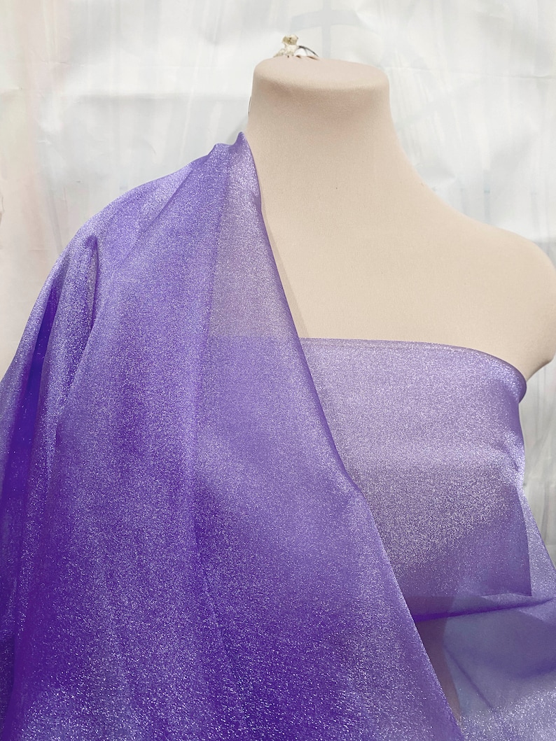 Sparkle Organza - 45-inches Wide Gold By the 25YD Roll main image 0