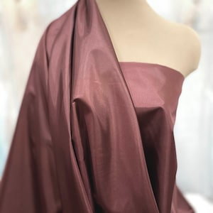 Bridal Taffeta 58" wide.. 100% polyester..fabric...choice of color.. wedding...formal..lining..crafts..home decor image 17