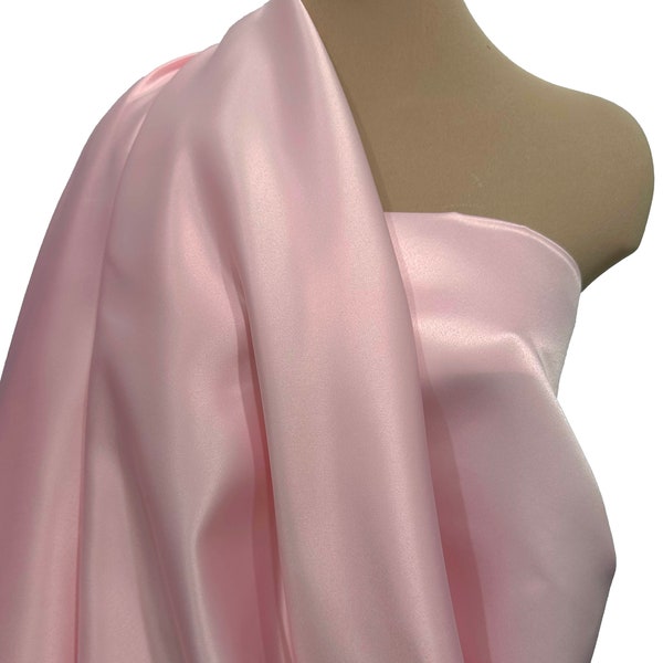 Indigo Silk Duchess Satin Fabric main image 0