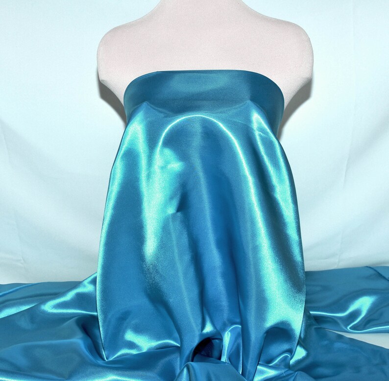 pageant bridal 100/% polyester .. suits home decor..wedding...craft Shiny Satin Fabric 60 SageOlive 554 . formal