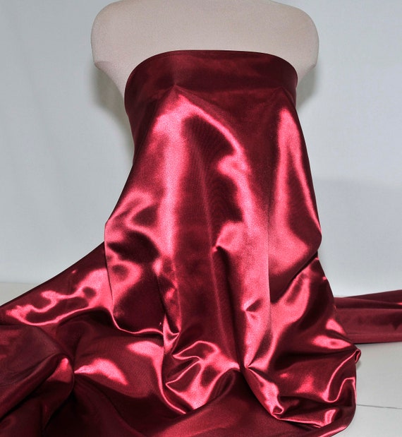 Shiny Satin Fabric 60 SILVER 606 .. 100% Polyester  Bridal, Formal,  Pageant, Suits , Home Decor..weddingcraft REDUCED -  Canada