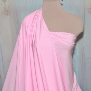 Milliskin Spandex  Fabric  Neon Bubblegum pink  . 4 way stretch... dance, pageant, gymnastics, costume, formal wear.. by the yard