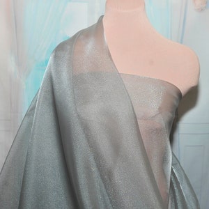 Crystal Organza/ Organdy 100% Polyester Sheer Fabric, 115/116 Inches ...