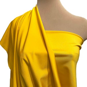 Milliskin Spandex  Fabric Athletic Gold  . 4 way stretch...matte  dance, pageant, gymnastics, costume, formal wear.. by the yard