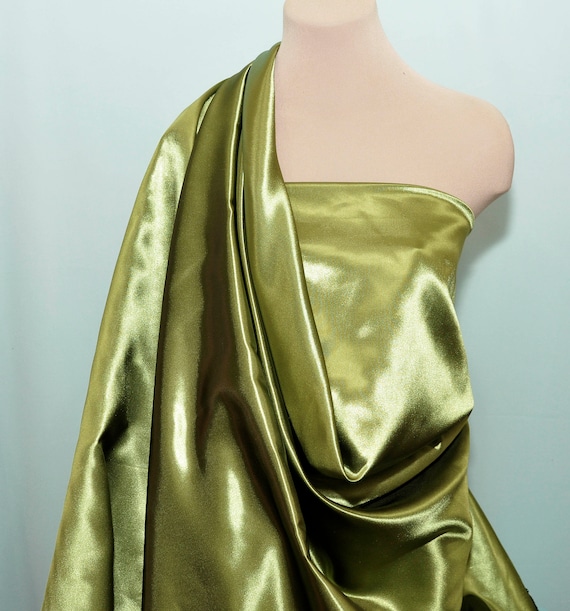 Shiny Satin Fabric 60 Sage/olive 554 .. 100% Polyester  Bridal, Formal,  Pageant, Suits , Home Decor..weddingcraft -  Canada