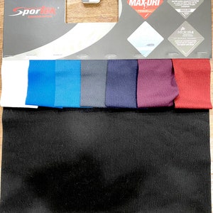 Sportex heavy 4 ways stretch fabric 88 poly/ 12 spandex PERFOSOFT-alpha maxdri  280 gsm color choice from chart