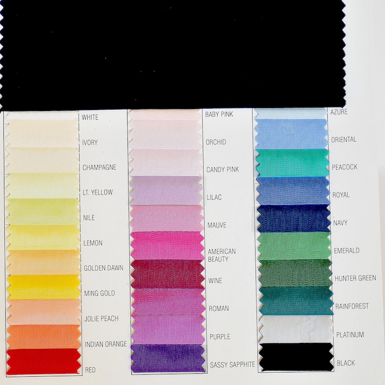 Acetate Taffeta Fabric Purple 45 wide choice of colors..lining..dresses...wedding...formal ...home decor
