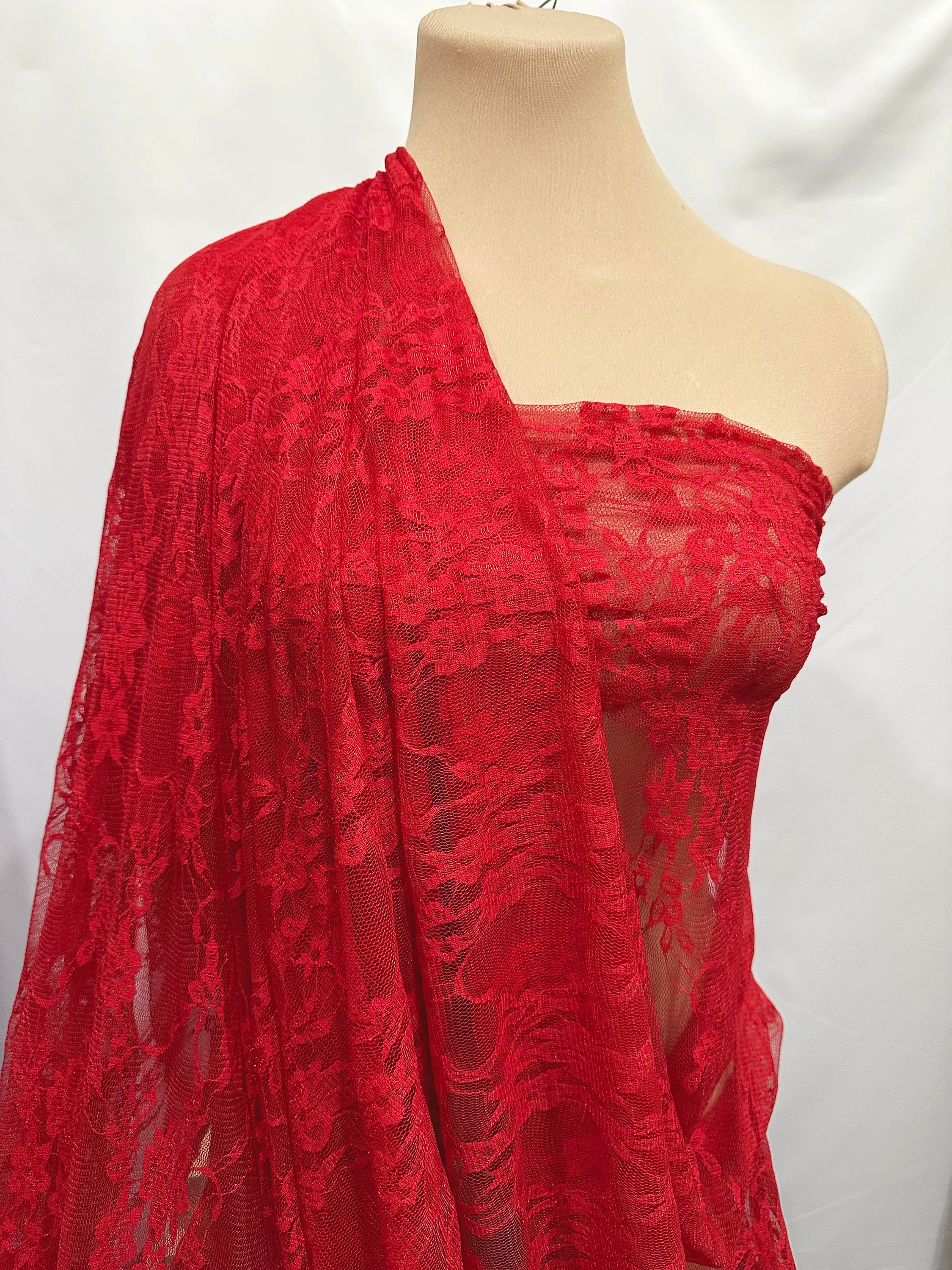 Lace & Polyamide Bridal Honeymoon Bra Panty- Red Set BR22101 – LeeWear
