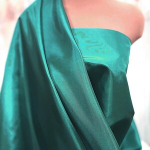 Bridal Taffeta 58" wide.. 100% polyester..fabric...choice of color.. wedding...formal..lining..crafts..home decor image 3