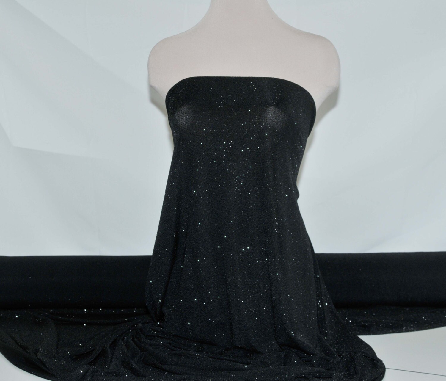 green emerald velvet dress Under The Spotlight Sleeveless Glitter Mini Tube Dress main image 1