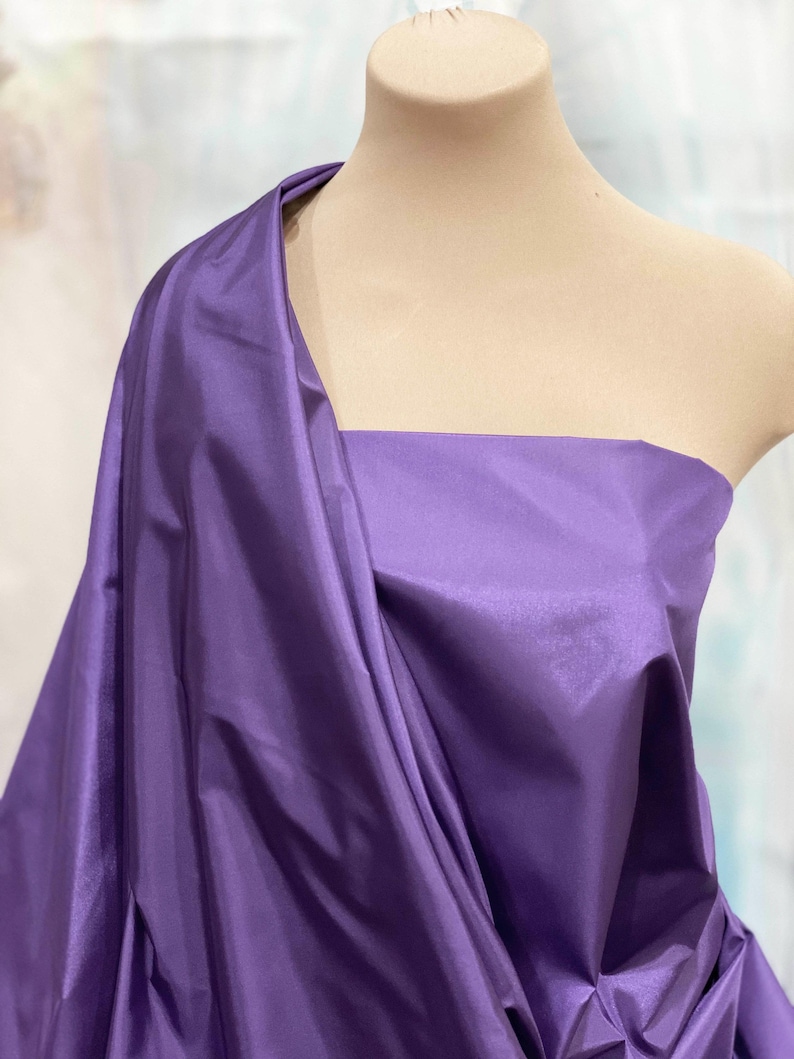 Bridal Taffeta 58" wide.. 100% polyester..fabric...choice of color.. wedding...formal..lining..crafts..home decor image 18
