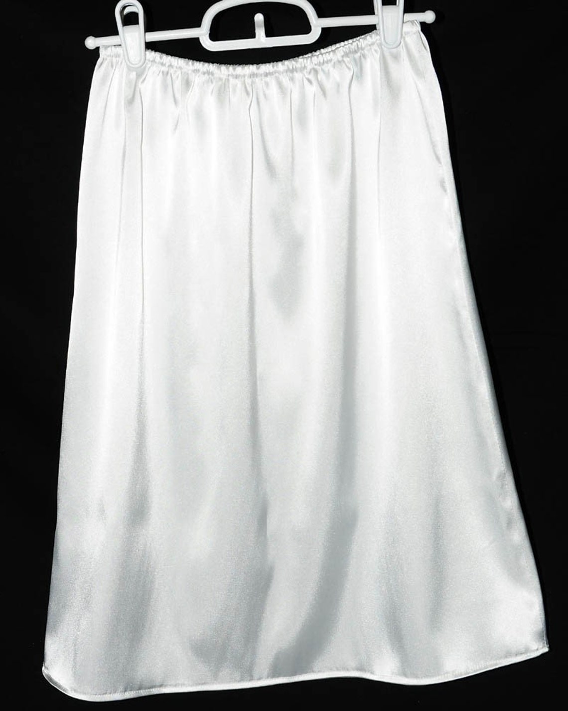 stretch satin slip