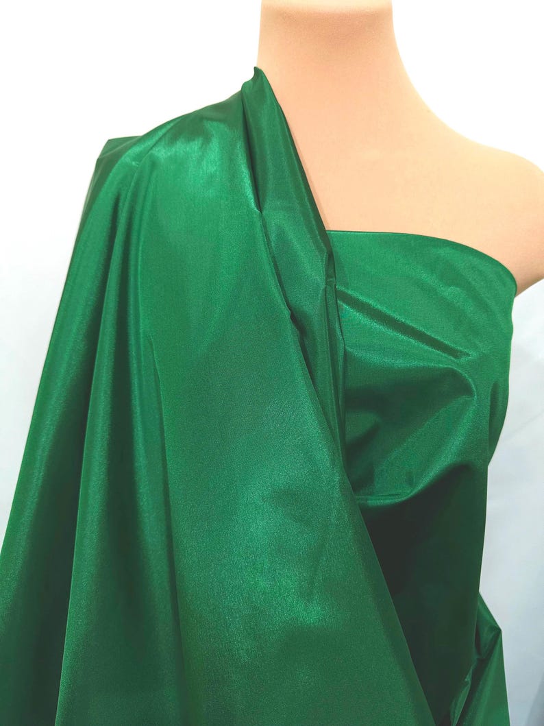 Bridal Taffeta 58" wide.. 100% polyester..fabric...choice of color.. wedding...formal..lining..crafts..home decor image 10