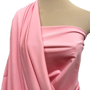 Milliskin Spandex Fabric Medium pink . 4 way stretch... dance, pageant, gymnastics, costume, formal wear.. by the yard
