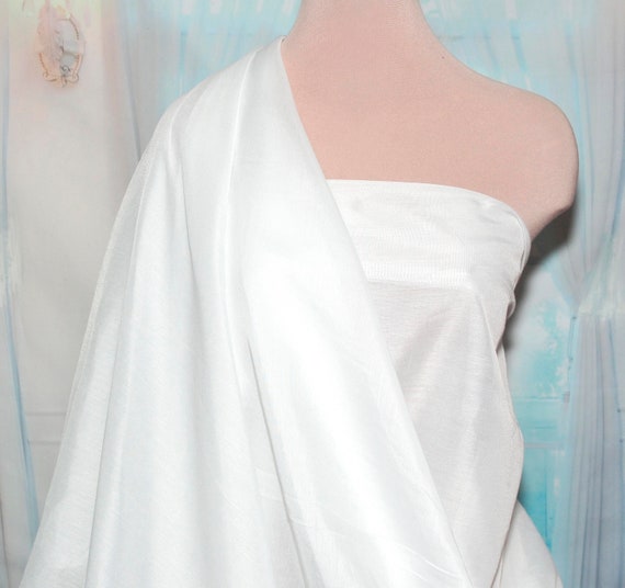 Batiste Fabric Snow White Semi Sheer Curtains Baby Etsy