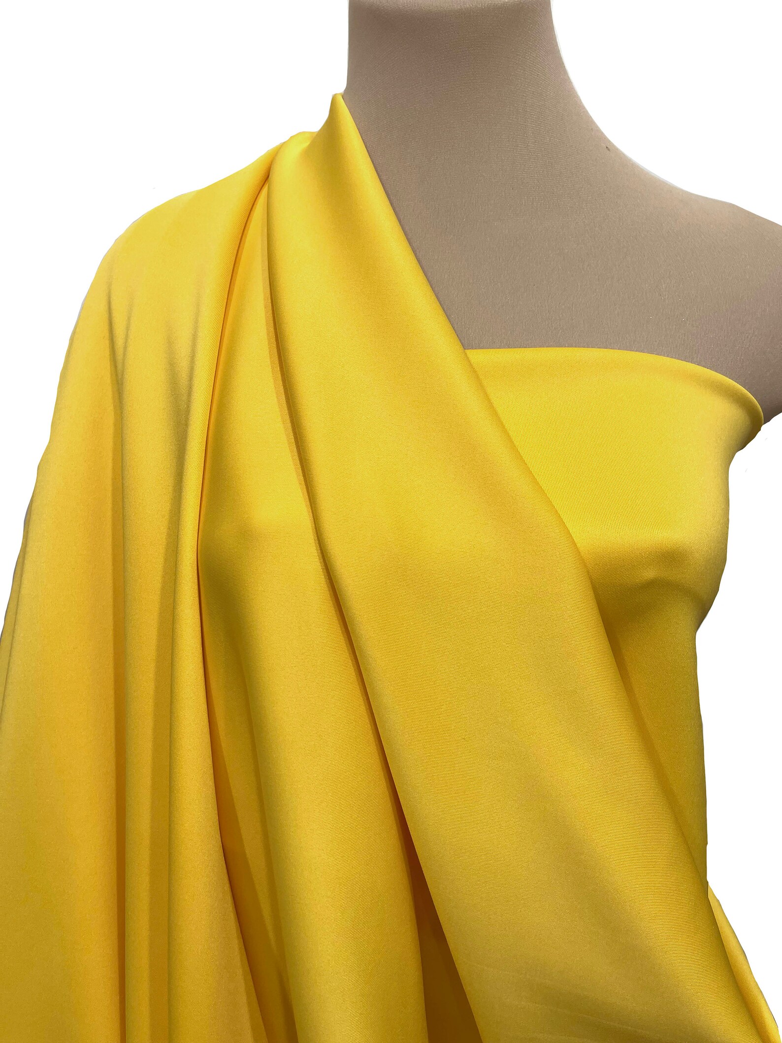 Scuba Techno Fabric 4 Ways Stretch 1 Yard YELLOW/GOLD Etsy