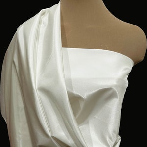 Bridal Taffeta color DIAMOND WHITE  58&quot; wide.. 100% polyester..fabric.. wedding...formal..lining..crafts..home decor