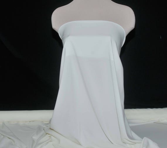 Fashion Fabric Pongee Polyester Lining - Winter White