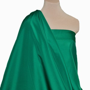 Whisper Taffeta EMERALD   58&quot; wide..water repellant .. 100% polyester..fabric...choice of color.. wedding...formal..lining..home decor