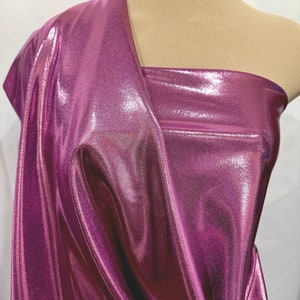 Mystique Spandex magenta/dark pink  ... dance ..skate... gymnastics.. twirl  ..pageant   cheer bows ..BTY