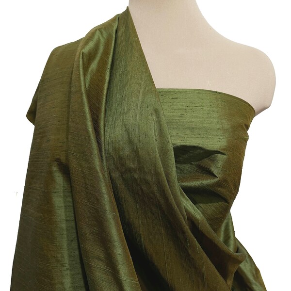 Spray Dupioni Silk Fabric