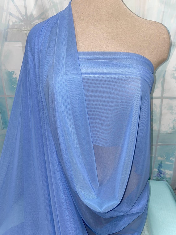 Power Mesh Stretch Fabric Semi Sheer 4 Ways Stretch.. Etsy Canada