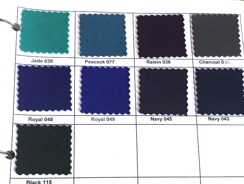 Scuba Techno Fabric stretch, 1 yard choice of color from chart 58 Western Wear, suits, pants, jackets, dresses image 2