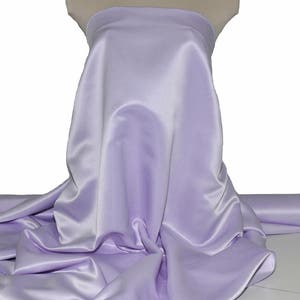 Księżna tkanina satynowa 60 "Lilac 1172... ślubne, formalne, widowisko, garnitury, wystrój domu.. ślub... rzemiosło.. lalka Odzież