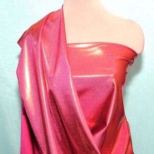 Mystique Spandex Sangria Copper ... dance ..skate... gymnastics.. twirl  ..pageant   cheer bows .. posting suits BTY