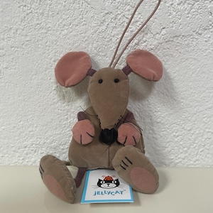 Jellycat Dingly Dangly Millie Mouse - retired - vintage - hard to find - rare - collectors item