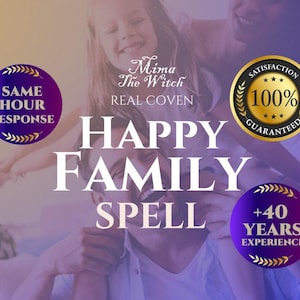 Happy Family Spell | Strengthen Family Bonds | Witchcraft for Harmony & Love | Spiritual Ritual for Family Unity