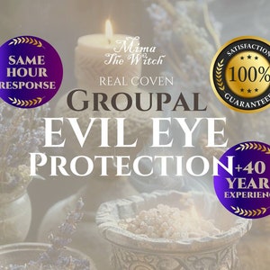 Group Protection Spell, Family & Friends Ritual, Powerful Evil Eye Shield, Curse Removal, Spiritual Cleansing, Psychic Defense Spell