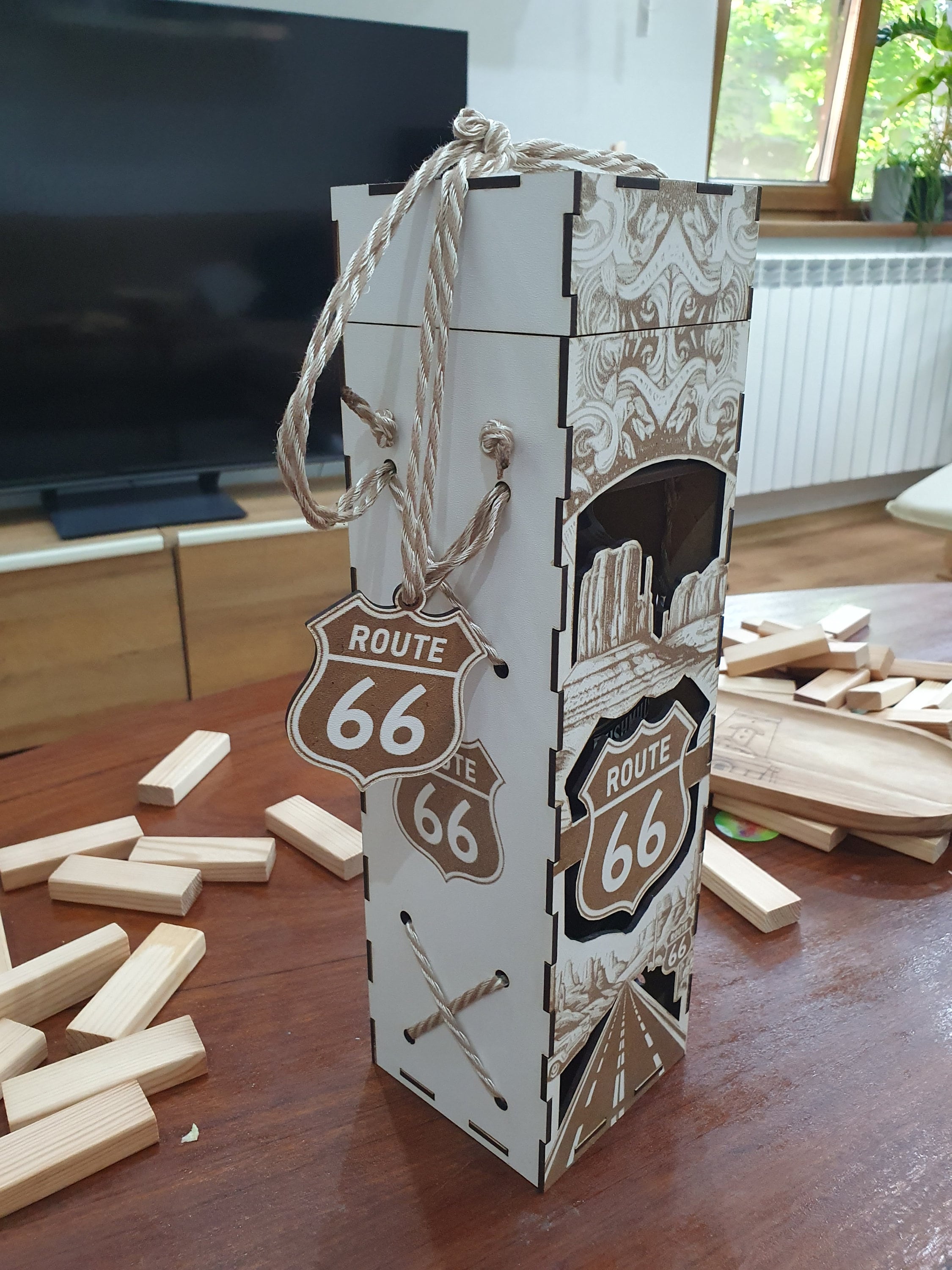 Route 66 Storage Box - Etsy